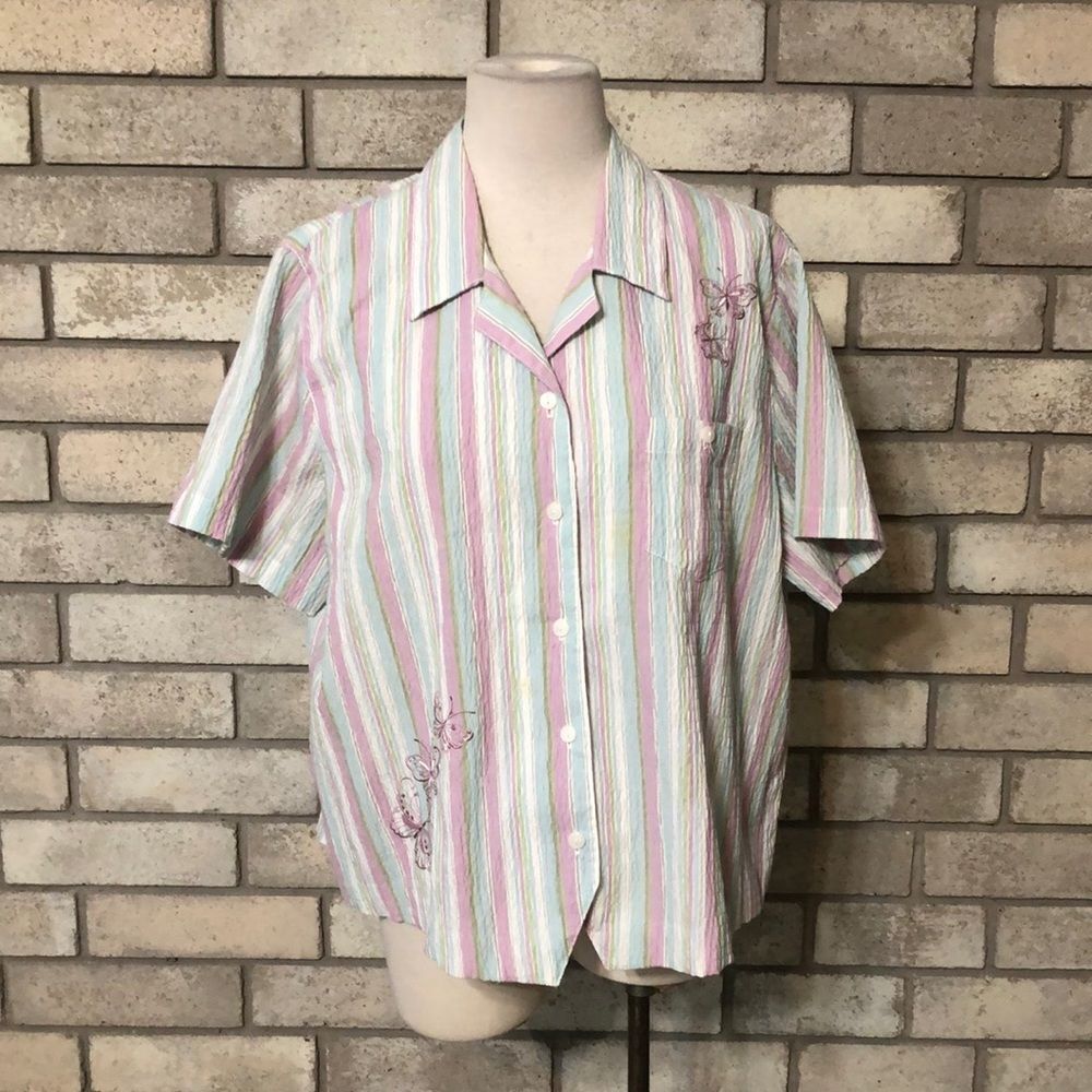 3for$20 AlfredDunner (18P) BUTTONUP BLOUSE